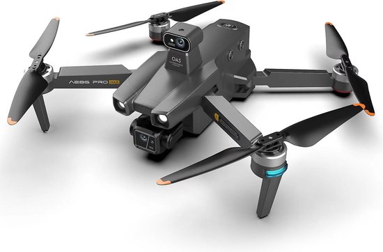 LUXWALLET SkyTech Pro – True 4K Quadcopter Drone – 8MP - Wifi 5G Drone – Laser Obstakel Ontwijking – 3 Assige Gimbal - Return To Home – Volg Mij Modus - Zwart